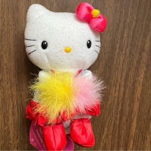 Hello Kitty Collectors Plush September 1999 “rah rah rah”